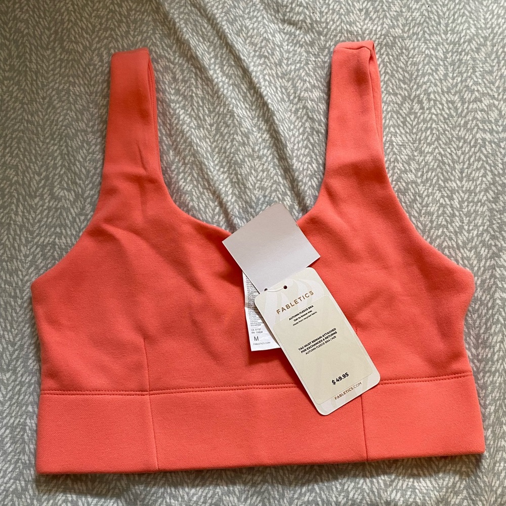 NWT (M) Fabletics Autumn Fleece Bra